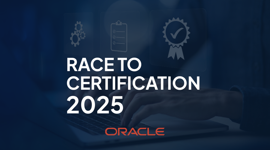 Race to Certification 2025: Aproveite a nova campanha da Oracle para se certificar gratuitamente!